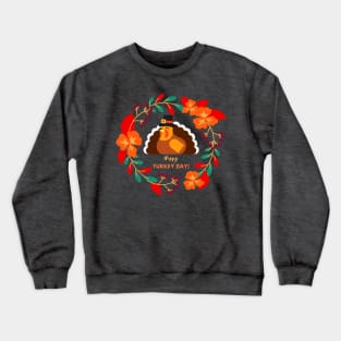 HAPPY TURKEY DAY! (U.S.A.) Crewneck Sweatshirt